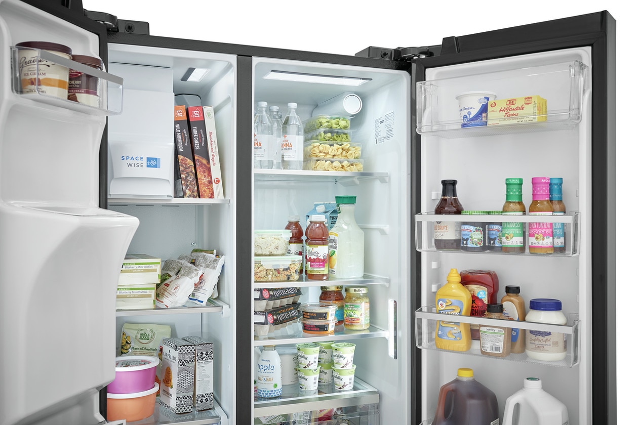 Model: GRSC2352AD | Frigidaire Gallery 22 Cu. Ft. 36" Counter Depth Side by Side Refrigerator