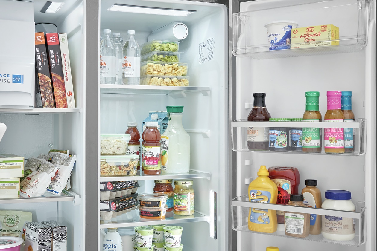 Model: GRSC2352AD | Frigidaire Gallery 22 Cu. Ft. 36" Counter Depth Side by Side Refrigerator