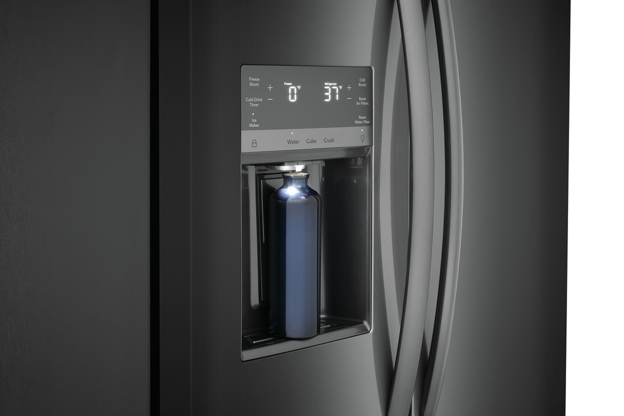 Model: GRSC2352AD | Frigidaire Gallery 22 Cu. Ft. 36" Counter Depth Side by Side Refrigerator