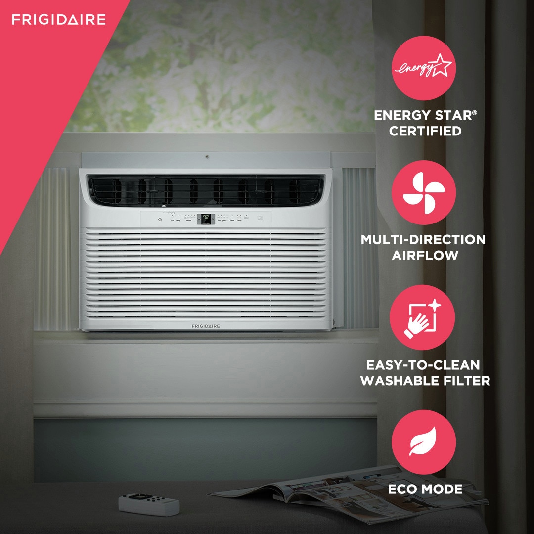 Model: FHWC183WB2-SD1 | Frigidaire 18,000 BTU Window Air Conditioner with Slide Out Chassis