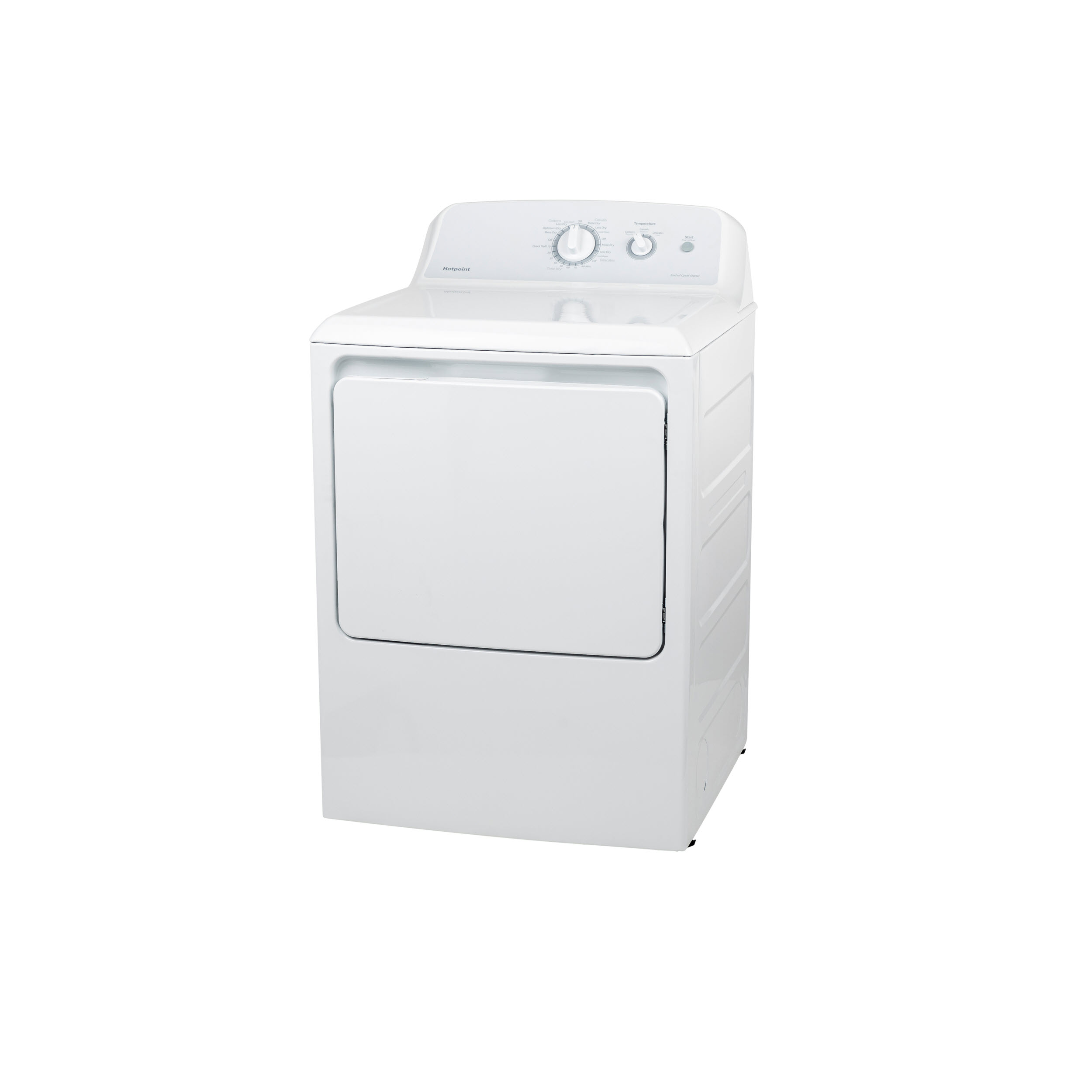 Hotpoint HTX24EASKWS Hotpoint® 6.2 cu. ft. Capacity aluminized