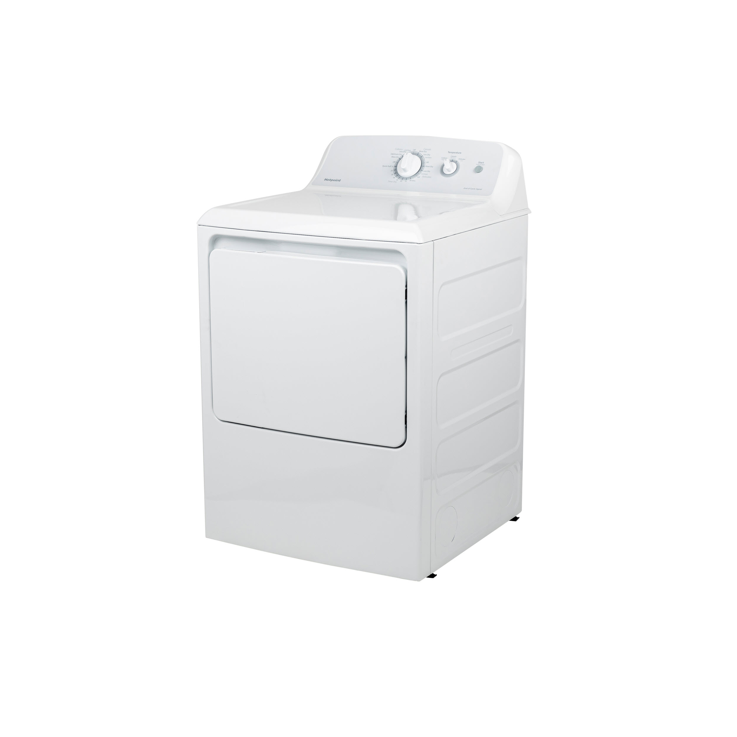 Hotpoint HTX24EASKWS Hotpoint® 6.2 cu. ft. Capacity aluminized