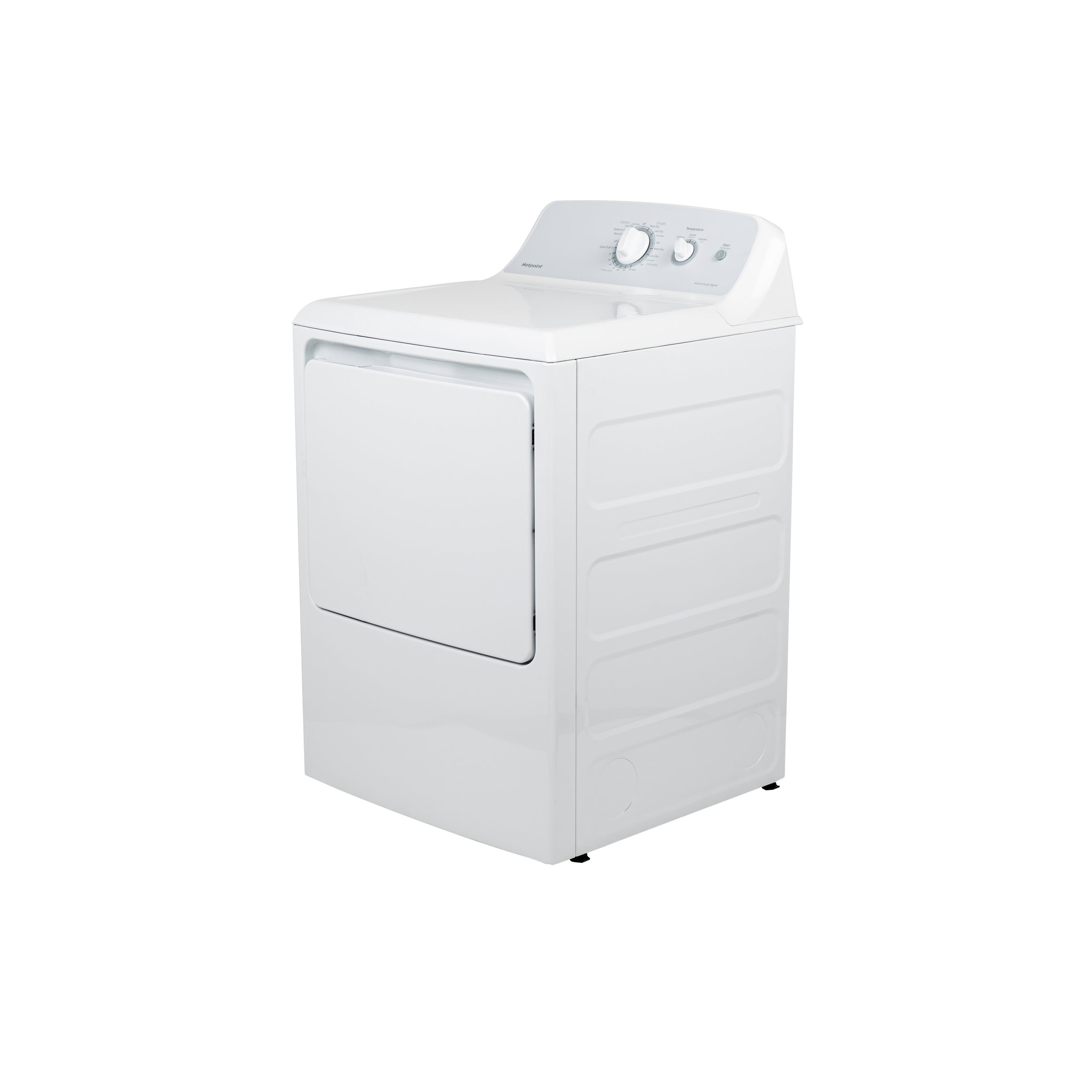Hotpoint HTX24EASKWS Hotpoint® 6.2 cu. ft. Capacity aluminized