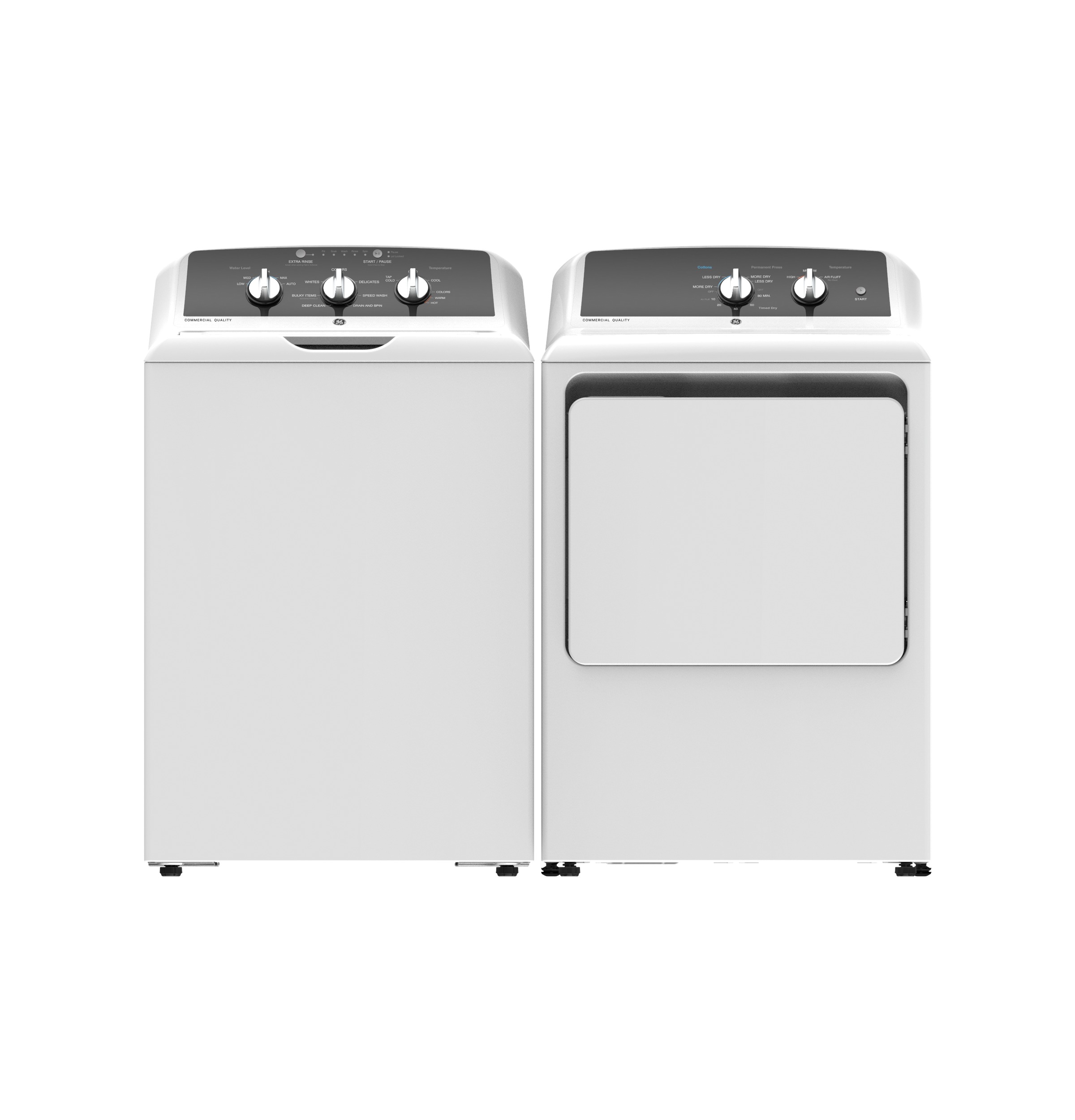 Model: GTX52EASPWB-Used | GE GE® 6.2 cu. ft. Capacity aluminized alloy drum Electric Dryer