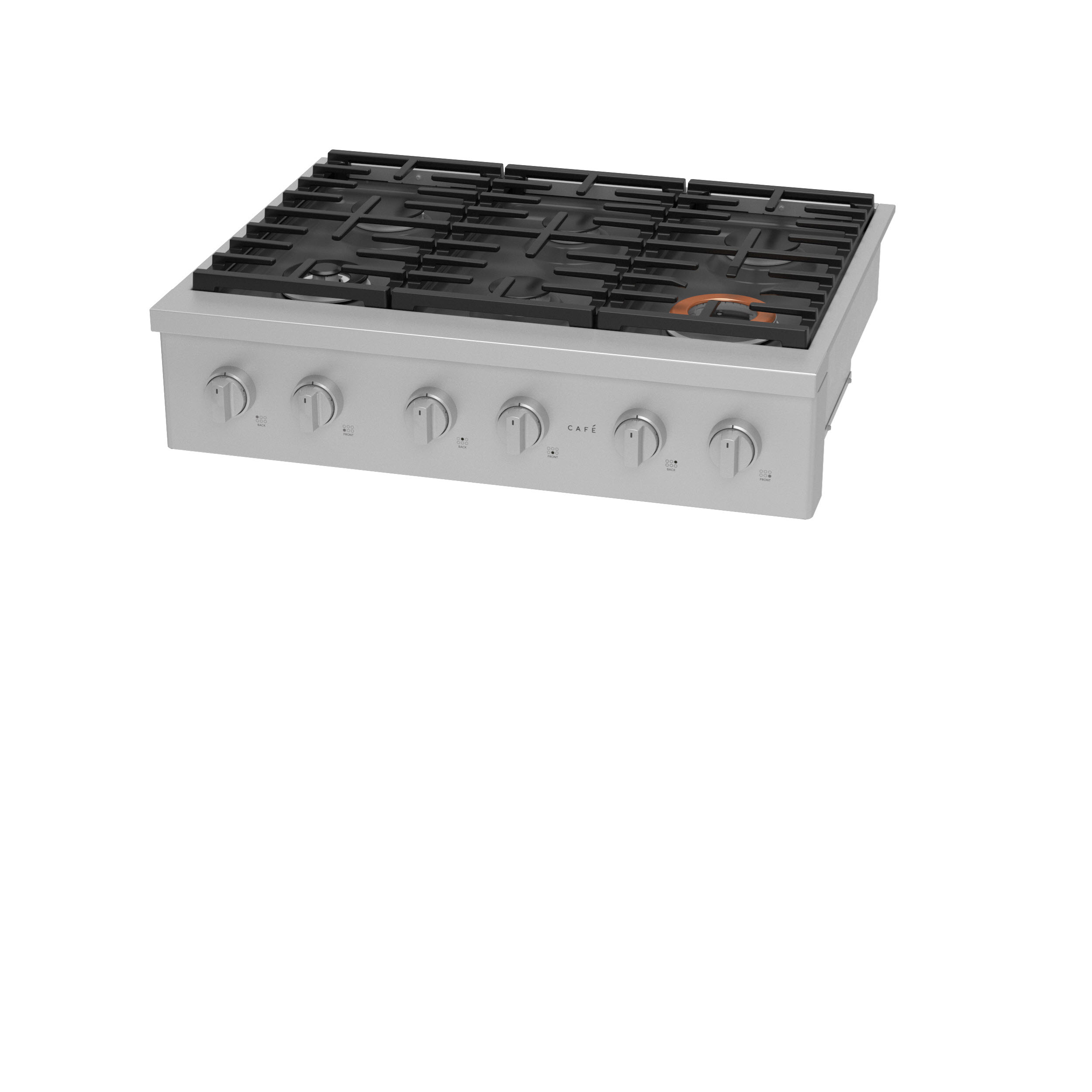 Cafe CGU366P2TS1 Café™ 36" CommercialStyle Gas Rangetop with 6