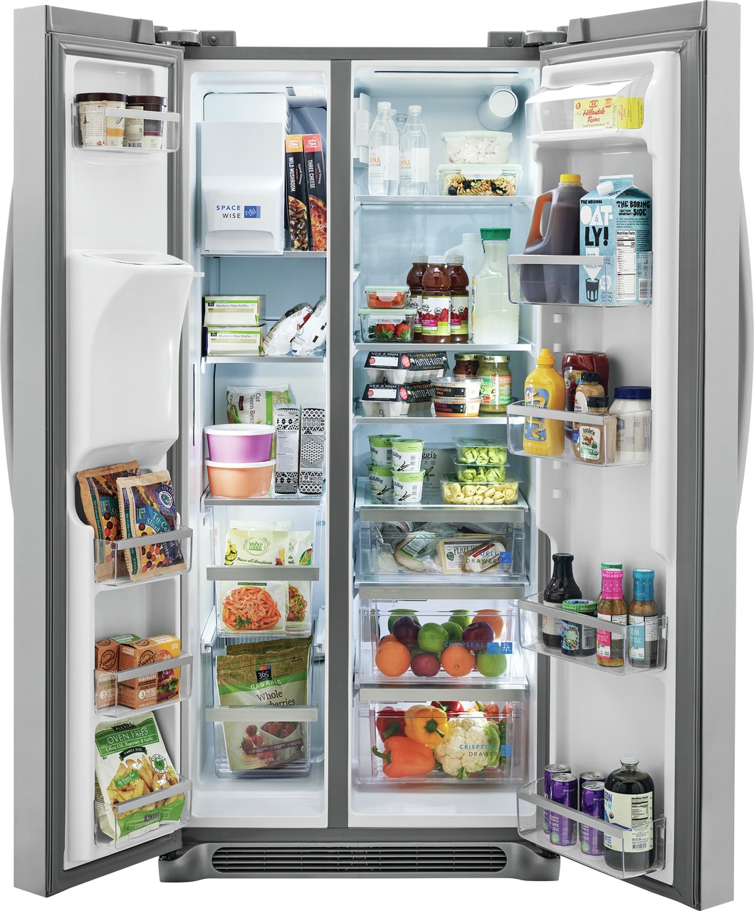 Model: GRSS2352AF | Frigidaire Gallery 22 Cu. Ft. 33" Standard Depth Side by Side Refrigerator