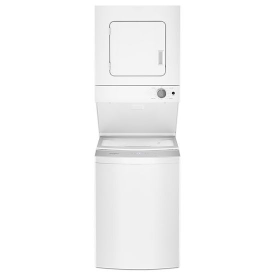 Whirlpool 1.6 cu.ft Electric Stacked Laundry Center 6 Wash cycles and AutoDry™
