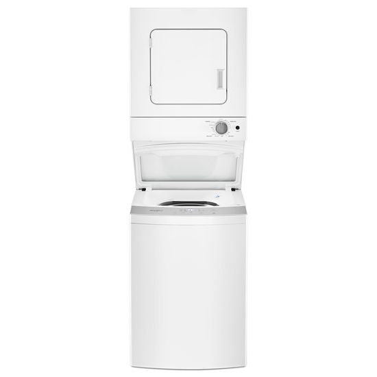 Whirlpool 1.6 cu.ft, 120V/20A Electric Stacked Laundry Center with 6 Wash cycles and Wrinkle Shield™