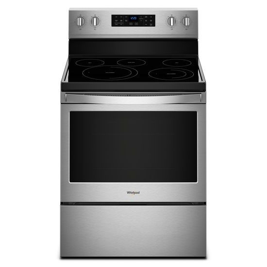 Whirlpool 5.3 cu. ft. Whirlpool® electric range with Frozen Bake™ technology