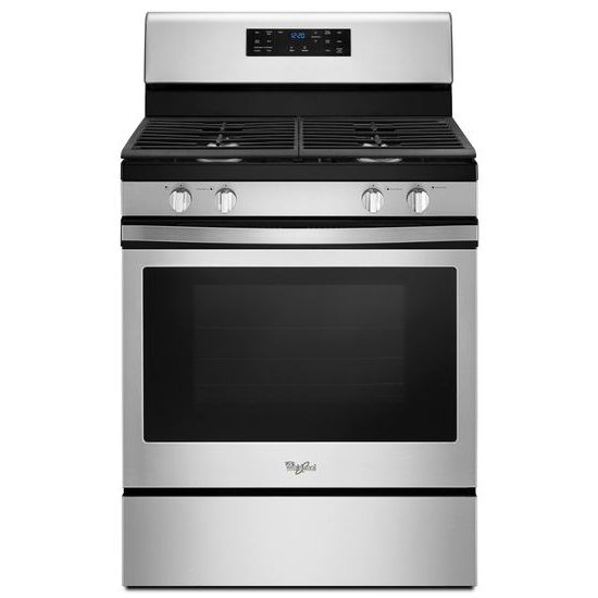 Whirlpool 5.0 cu. ft. Front Control Gas Range with Fan Convection Cooking