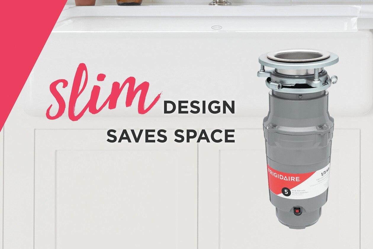 Model: FF03DISPC1 | Frigidaire 1/3 HP Corded Disposer