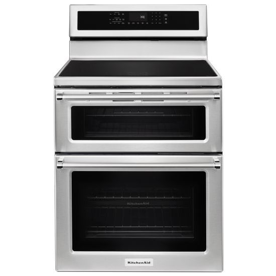 KitchenAid KFID500ESS 30Inch 4Element Induction Double Oven