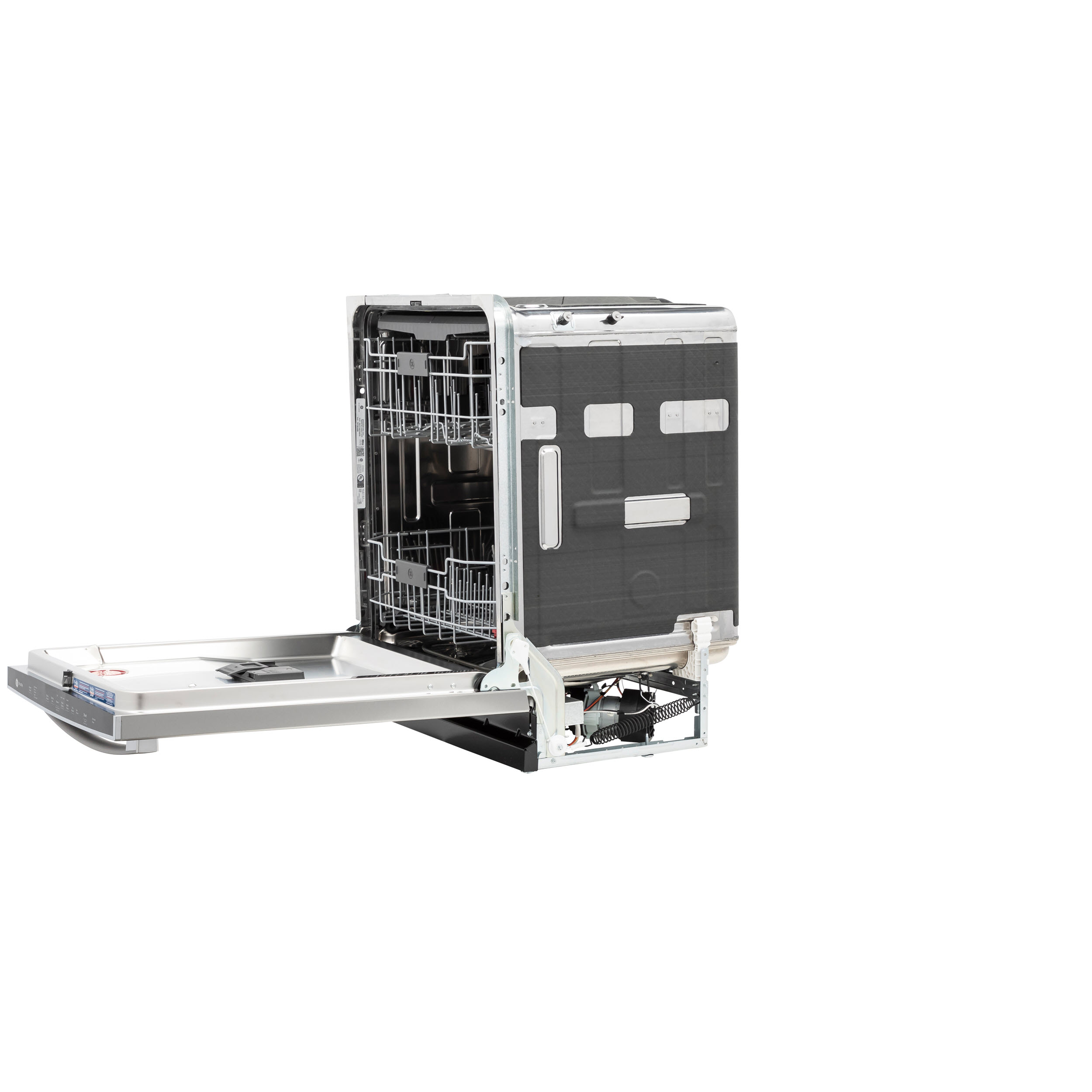 Model: PDT715SYNFS - S/D  | GE Profile GE Profile™ Fingerprint Resistant Top Control with Stainless Steel Interior Dishwasher with Sanitize Cycle & Dry Boost with Fan Assist