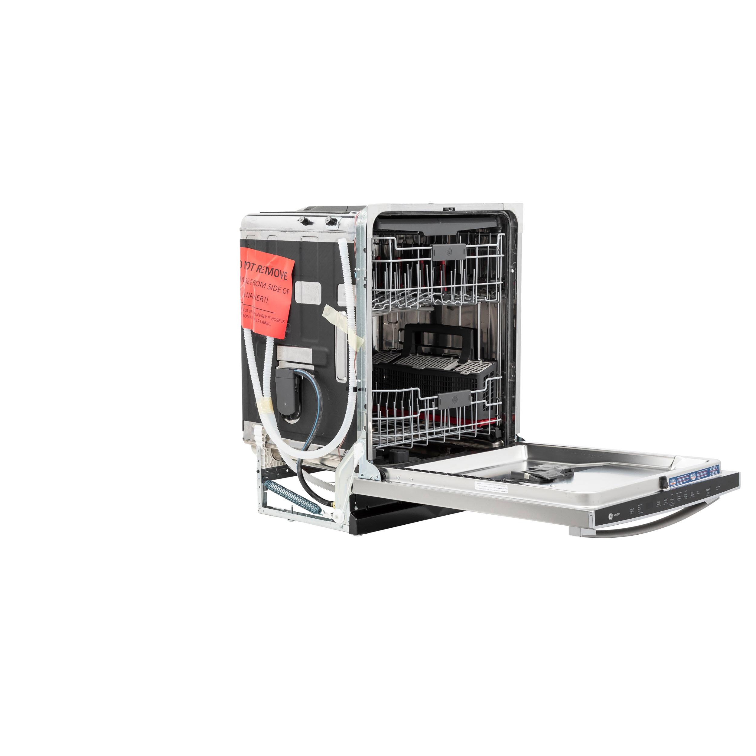 Model: PDT715SYNFS - S/D  | GE Profile GE Profile™ Fingerprint Resistant Top Control with Stainless Steel Interior Dishwasher with Sanitize Cycle & Dry Boost with Fan Assist