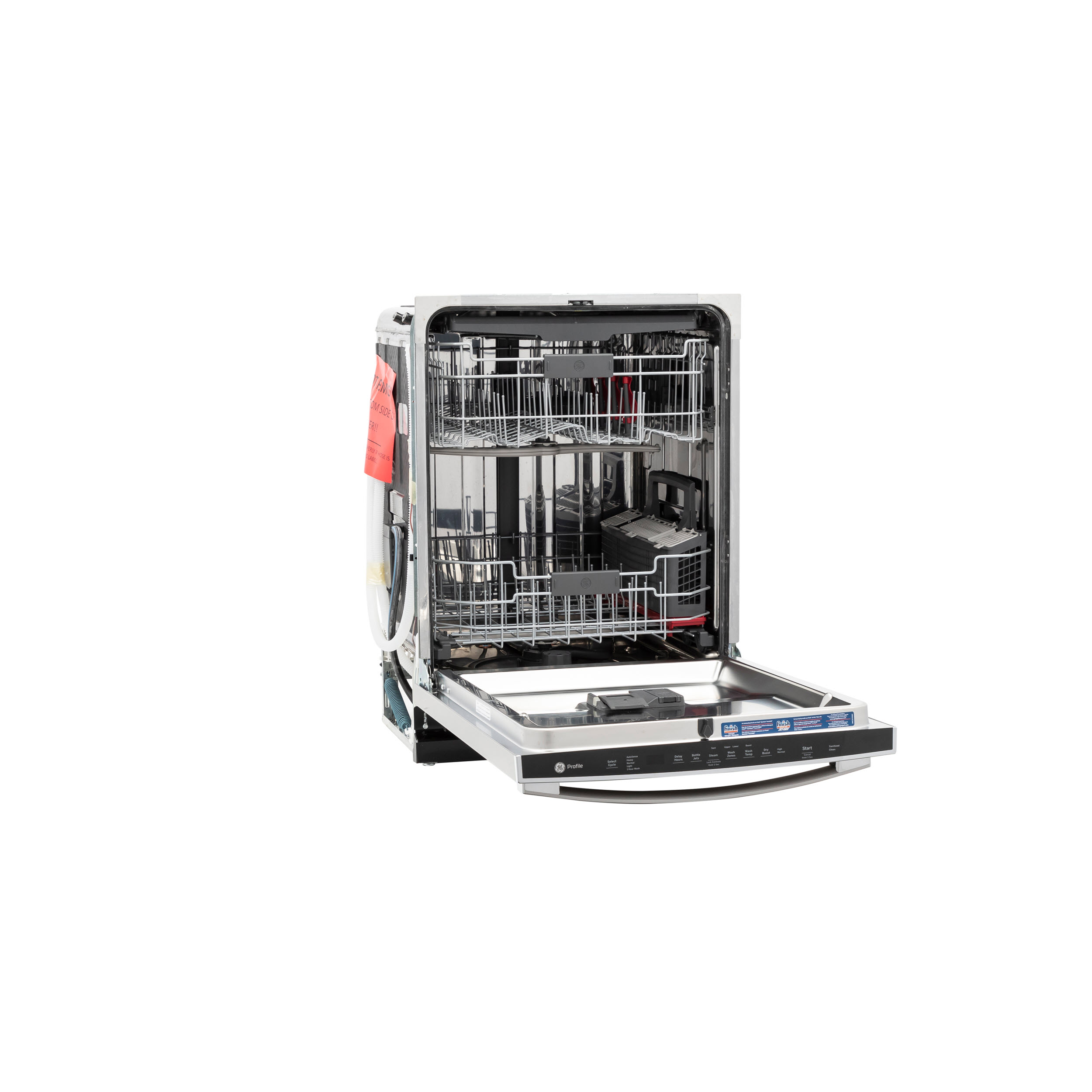 Model: PDT715SYNFS - S/D  | GE Profile GE Profile™ Fingerprint Resistant Top Control with Stainless Steel Interior Dishwasher with Sanitize Cycle & Dry Boost with Fan Assist