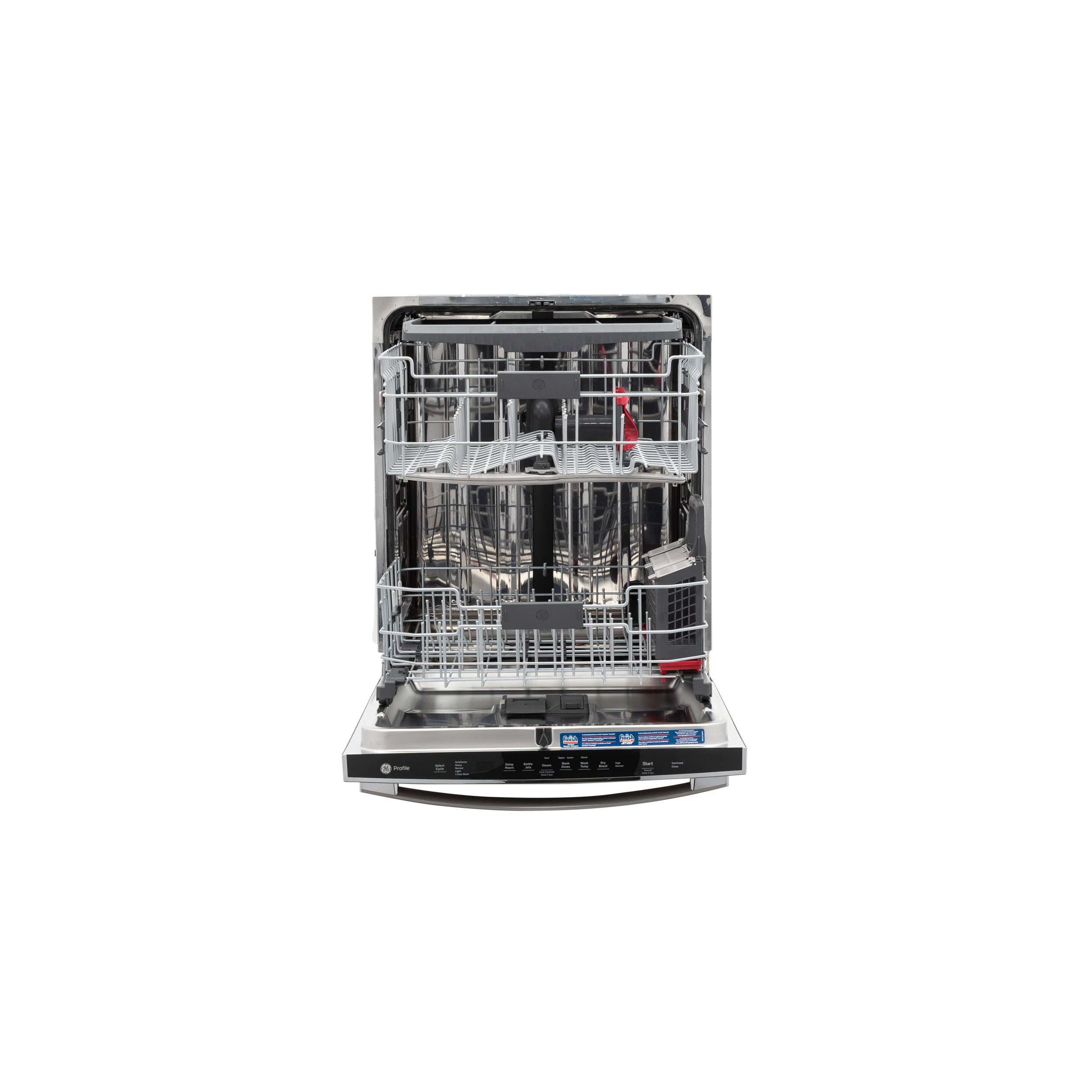 Model: PDT715SYNFS - S/D  | GE Profile GE Profile™ Fingerprint Resistant Top Control with Stainless Steel Interior Dishwasher with Sanitize Cycle & Dry Boost with Fan Assist
