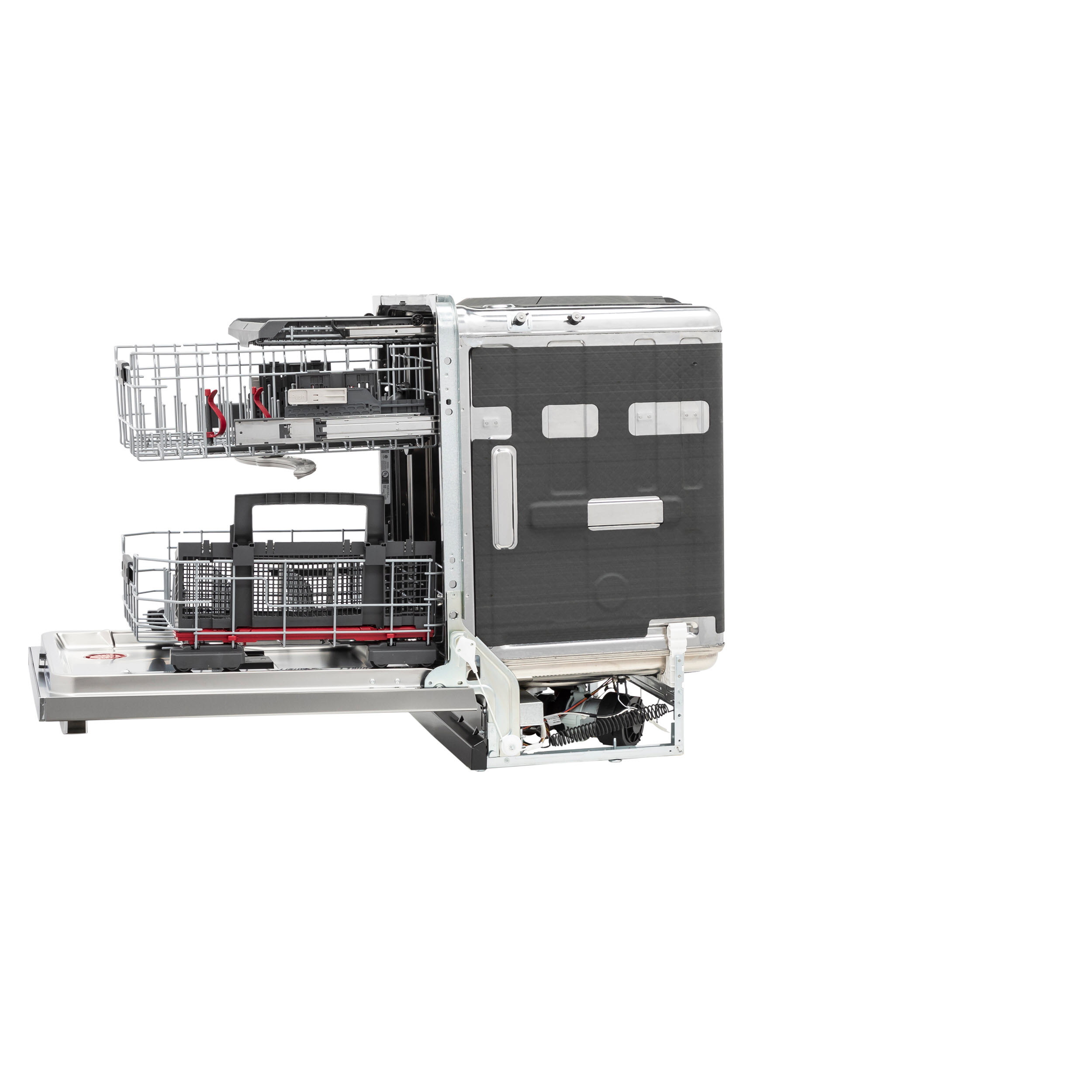 Model: PDT715SYNFS - S/D  | GE Profile GE Profile™ Fingerprint Resistant Top Control with Stainless Steel Interior Dishwasher with Sanitize Cycle & Dry Boost with Fan Assist