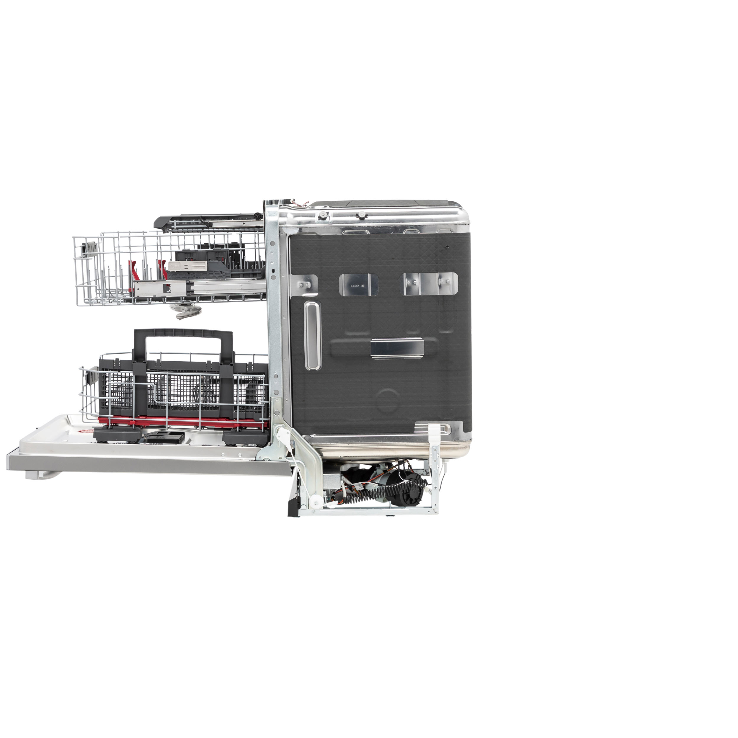 Model: PDT715SYNFS - S/D  | GE Profile GE Profile™ Fingerprint Resistant Top Control with Stainless Steel Interior Dishwasher with Sanitize Cycle & Dry Boost with Fan Assist