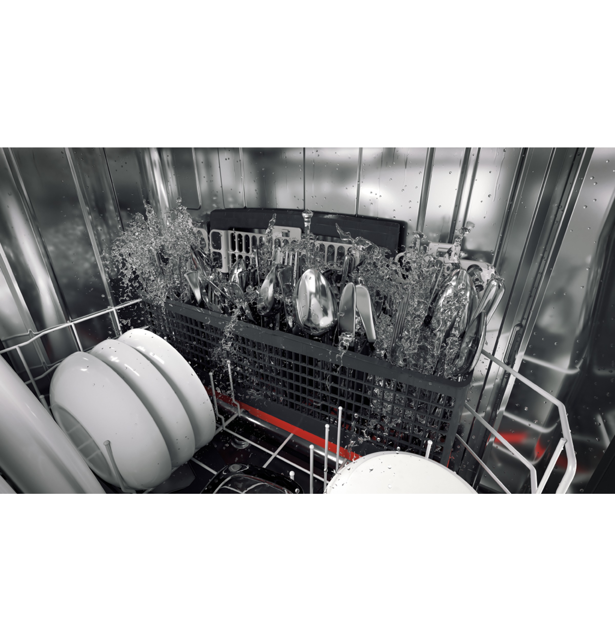 Model: PDT715SMNES | GE Profile GE Profile™ Top Control with Stainless Steel Interior Dishwasher with Sanitize Cycle & Dry Boost with Fan Assist