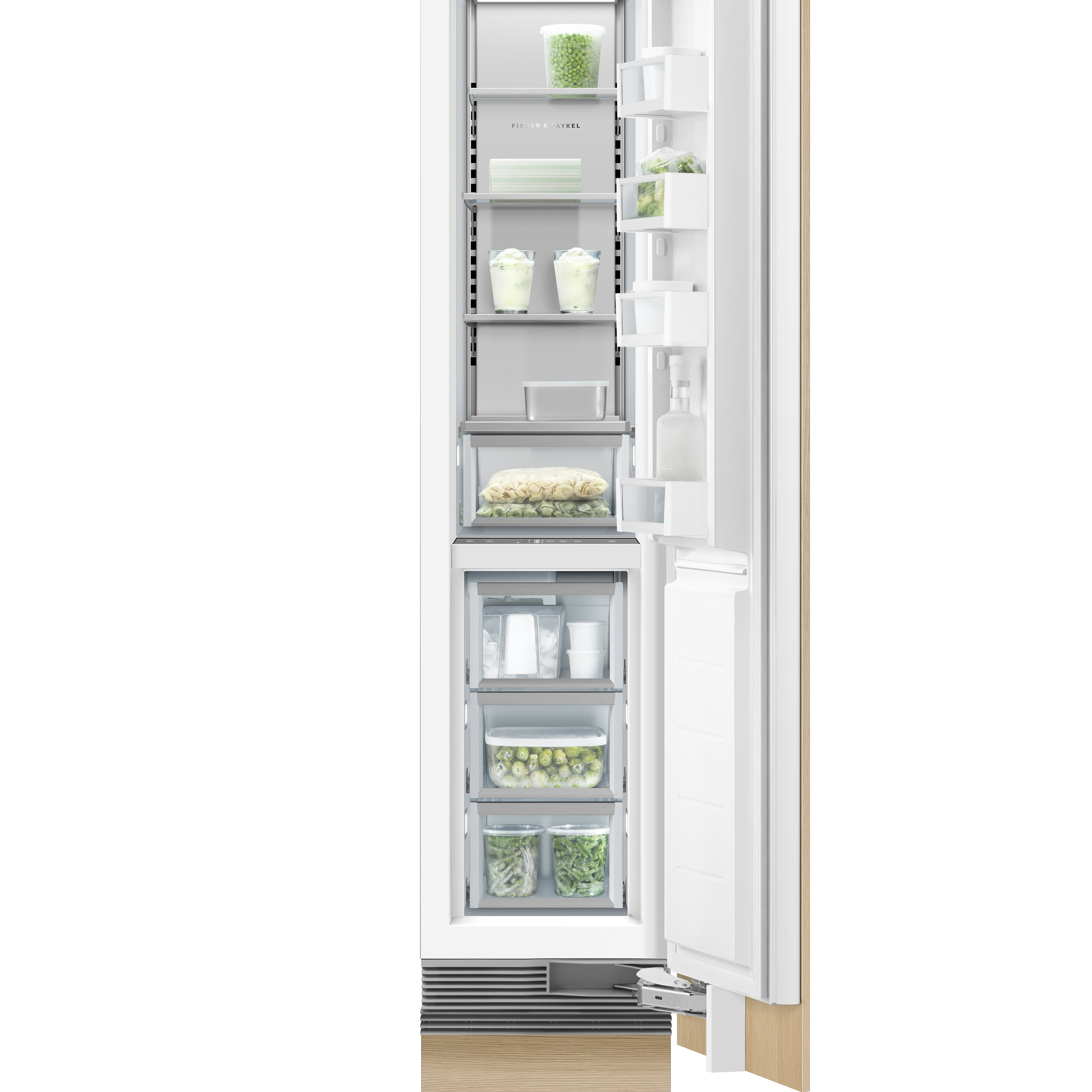 Fisher and Paykel Integrated Column Freezer, 18", Ice