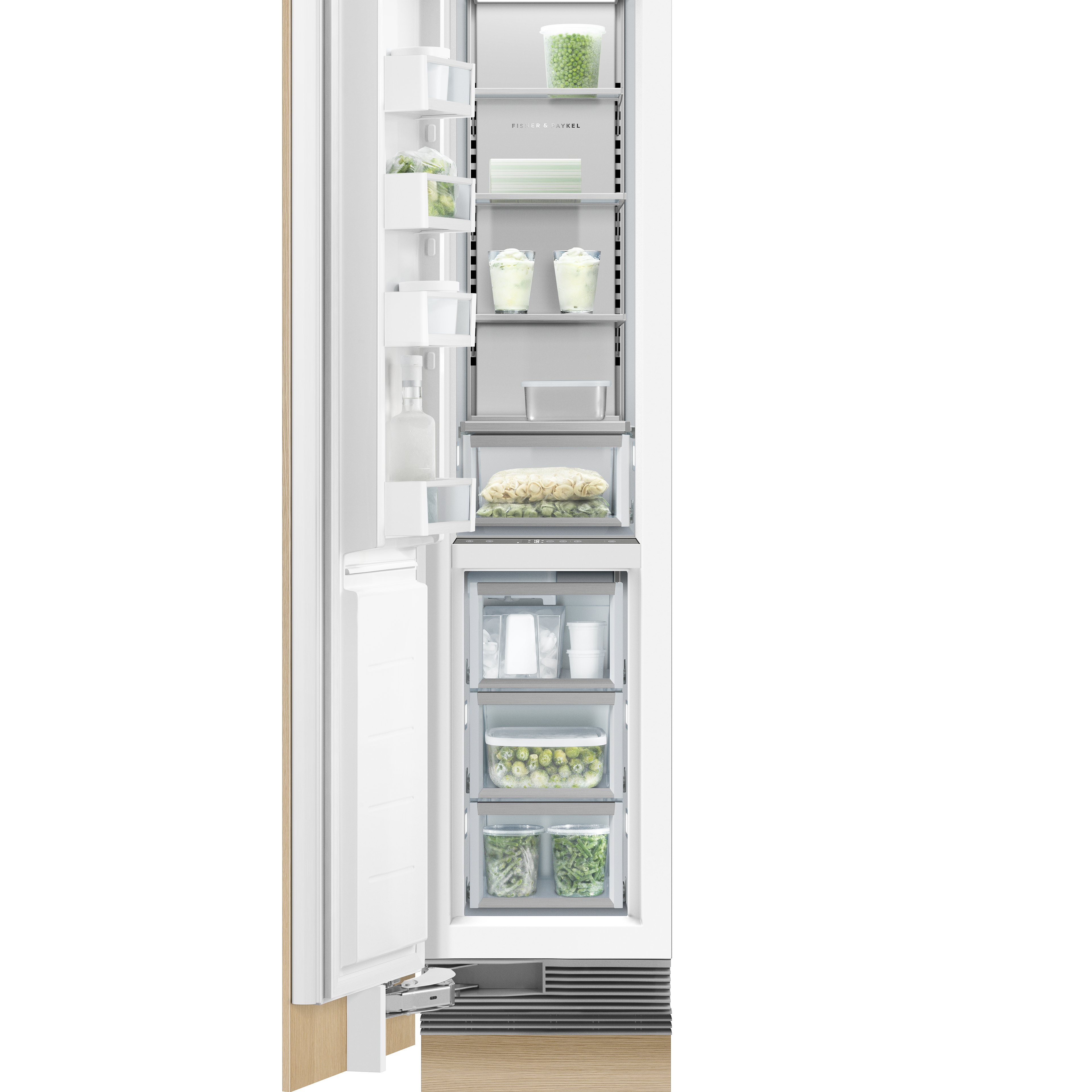 Fisher and Paykel Integrated Column Freezer, 18", Ice