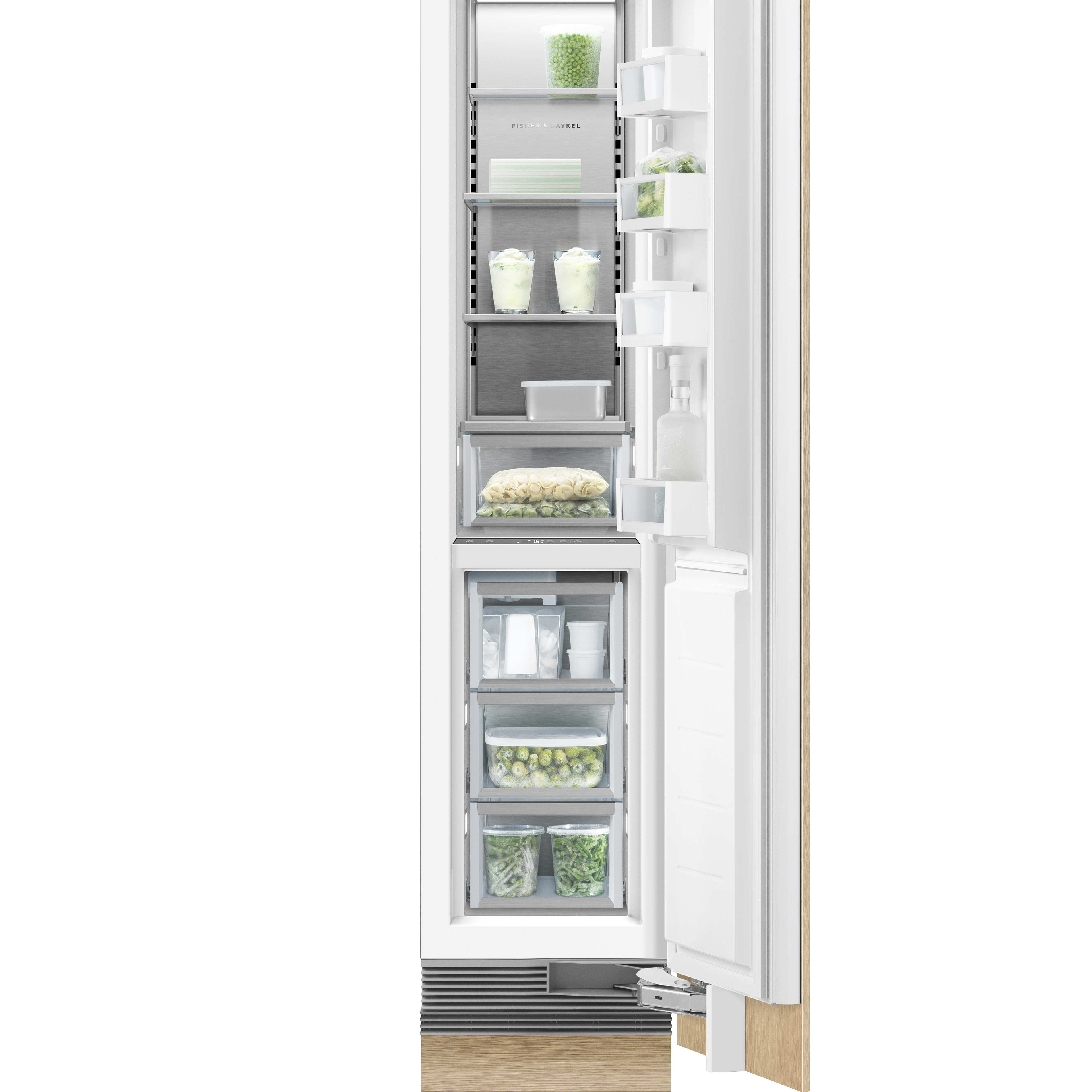 Fisher and Paykel Integrated Column Freezer, 18", Ice