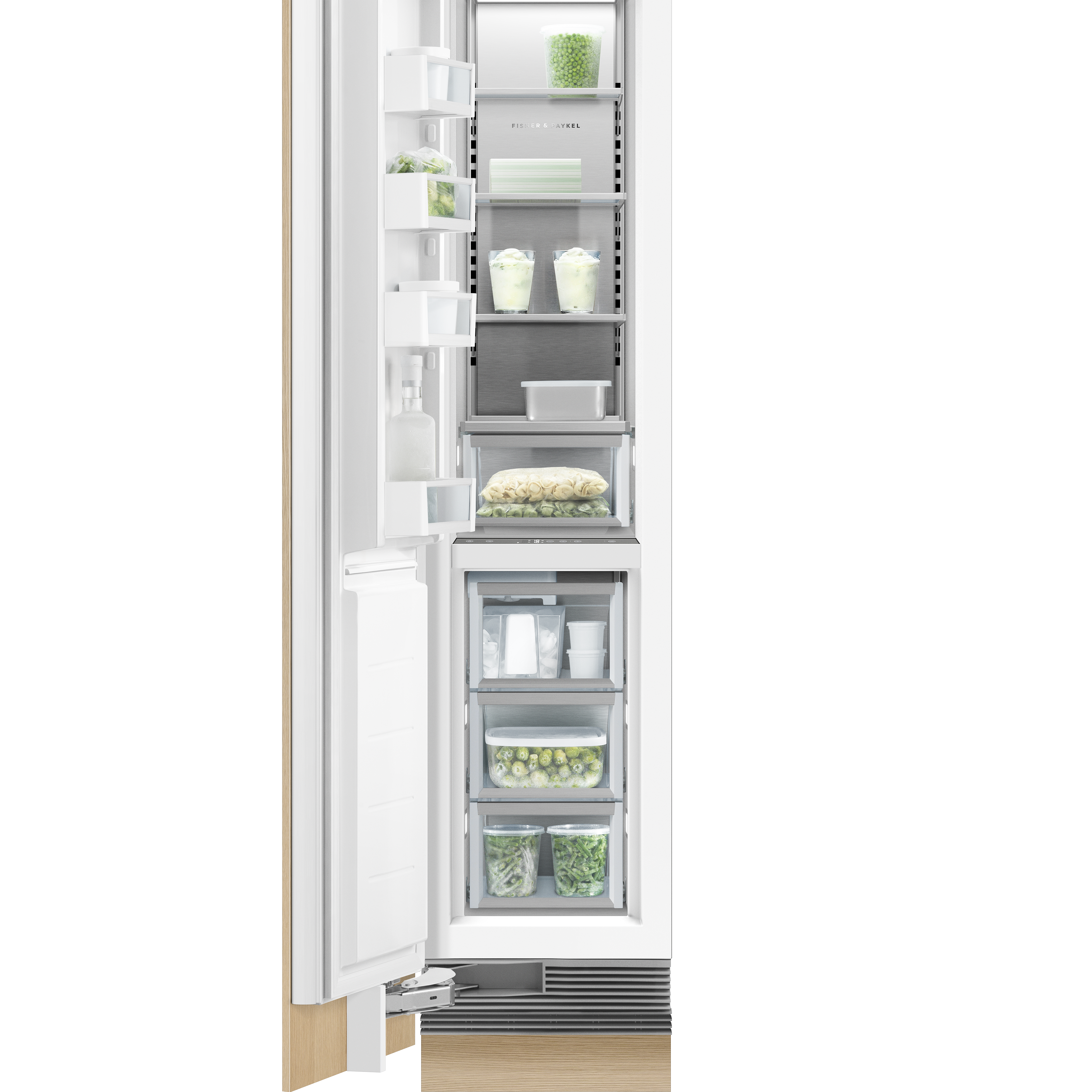 Fisher and Paykel Integrated Column Freezer, 18", Ice