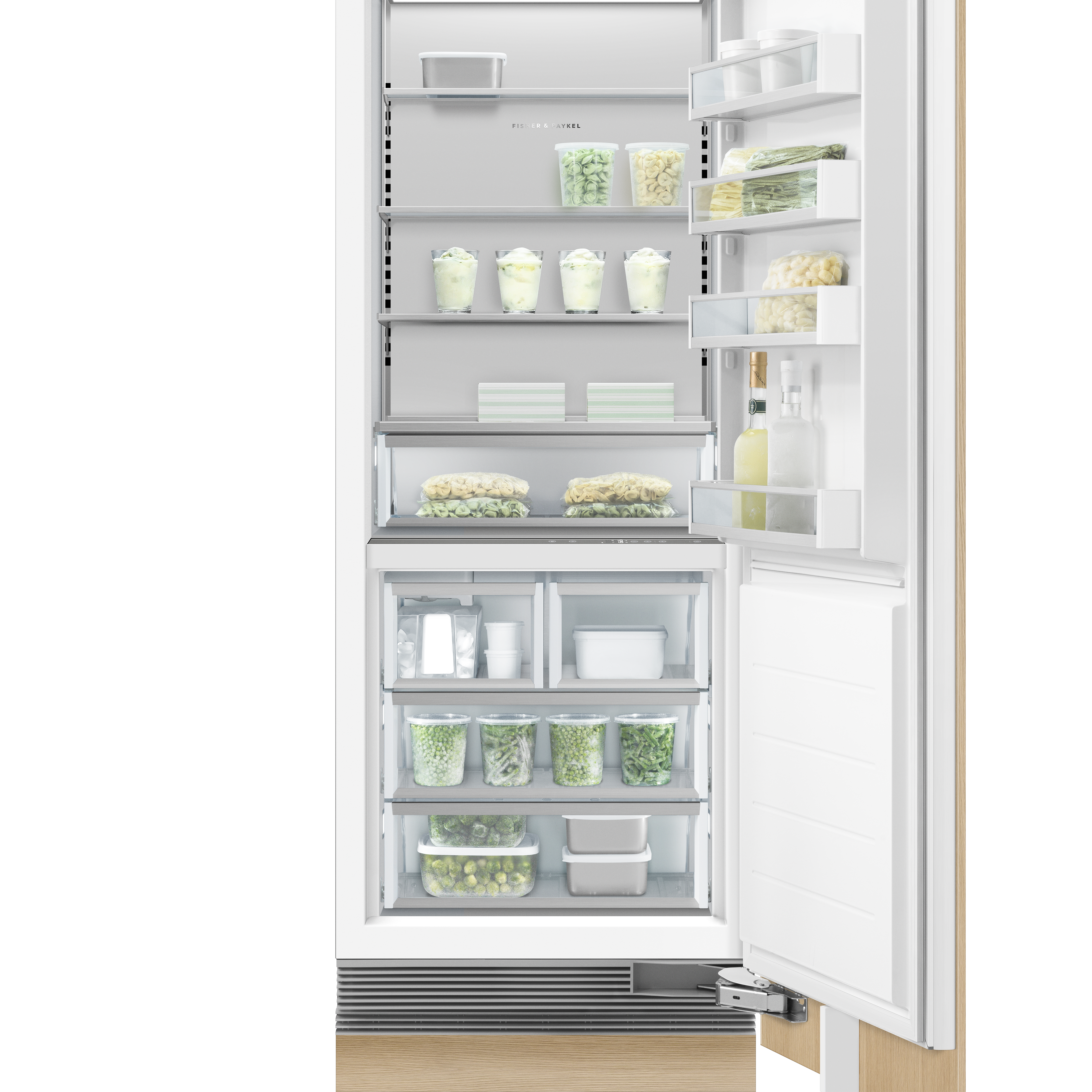 Fisher and Paykel Integrated Column Freezer, 30", Ice