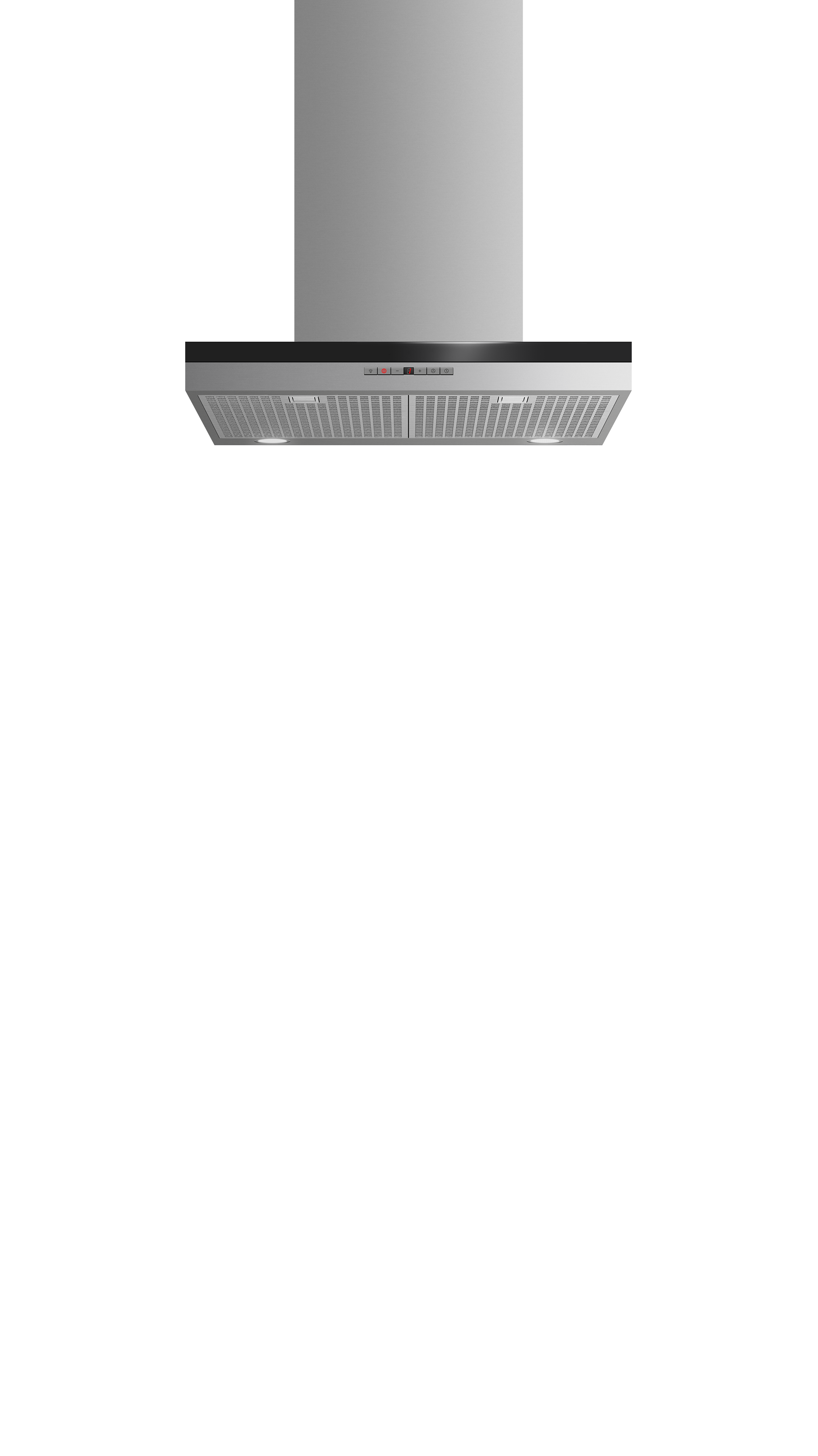 Fisher and Paykel Wall Range Hood, 24", Box Chimney