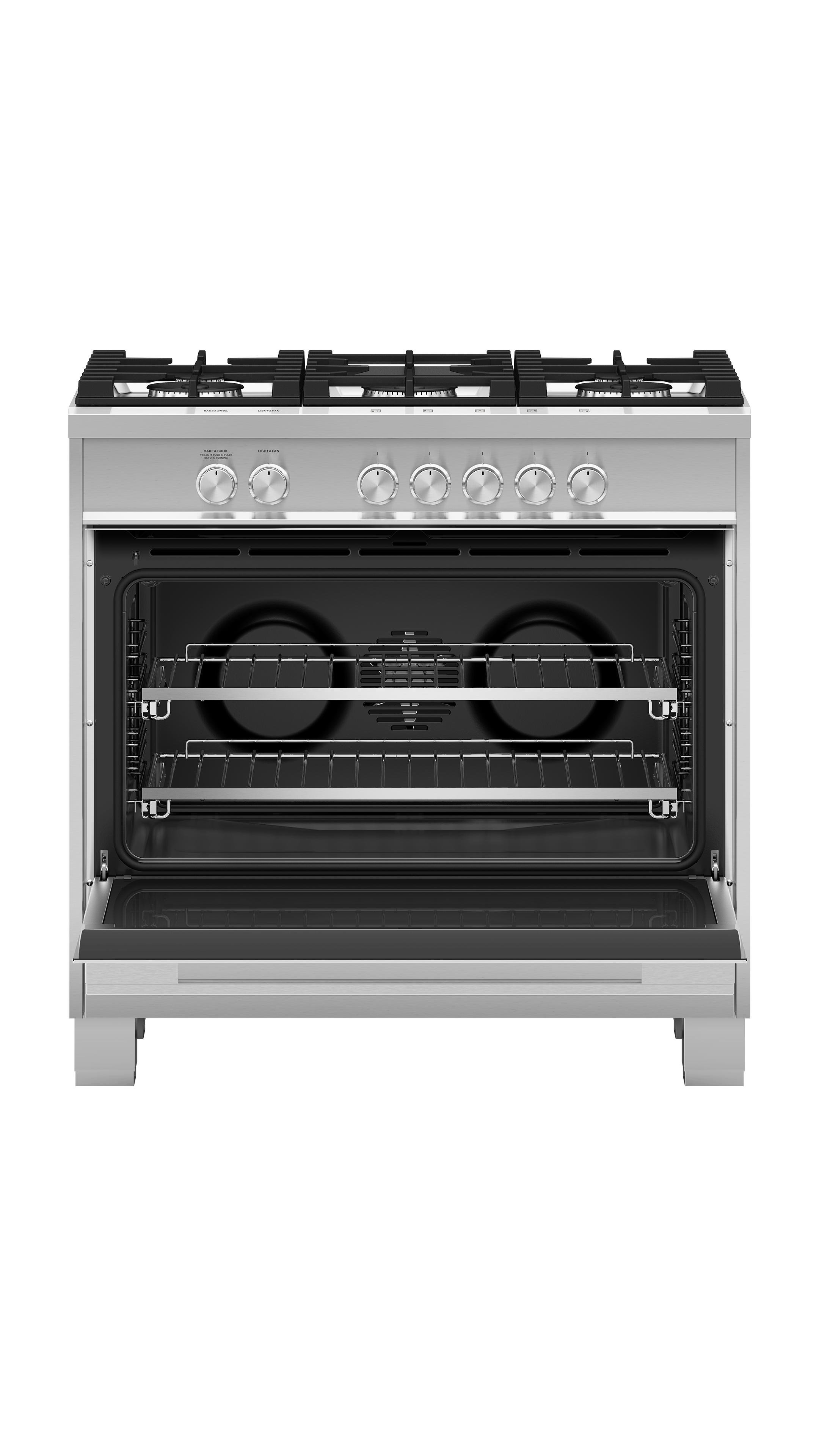 Fisher and Paykel Gas Range, 36", 5 Burners