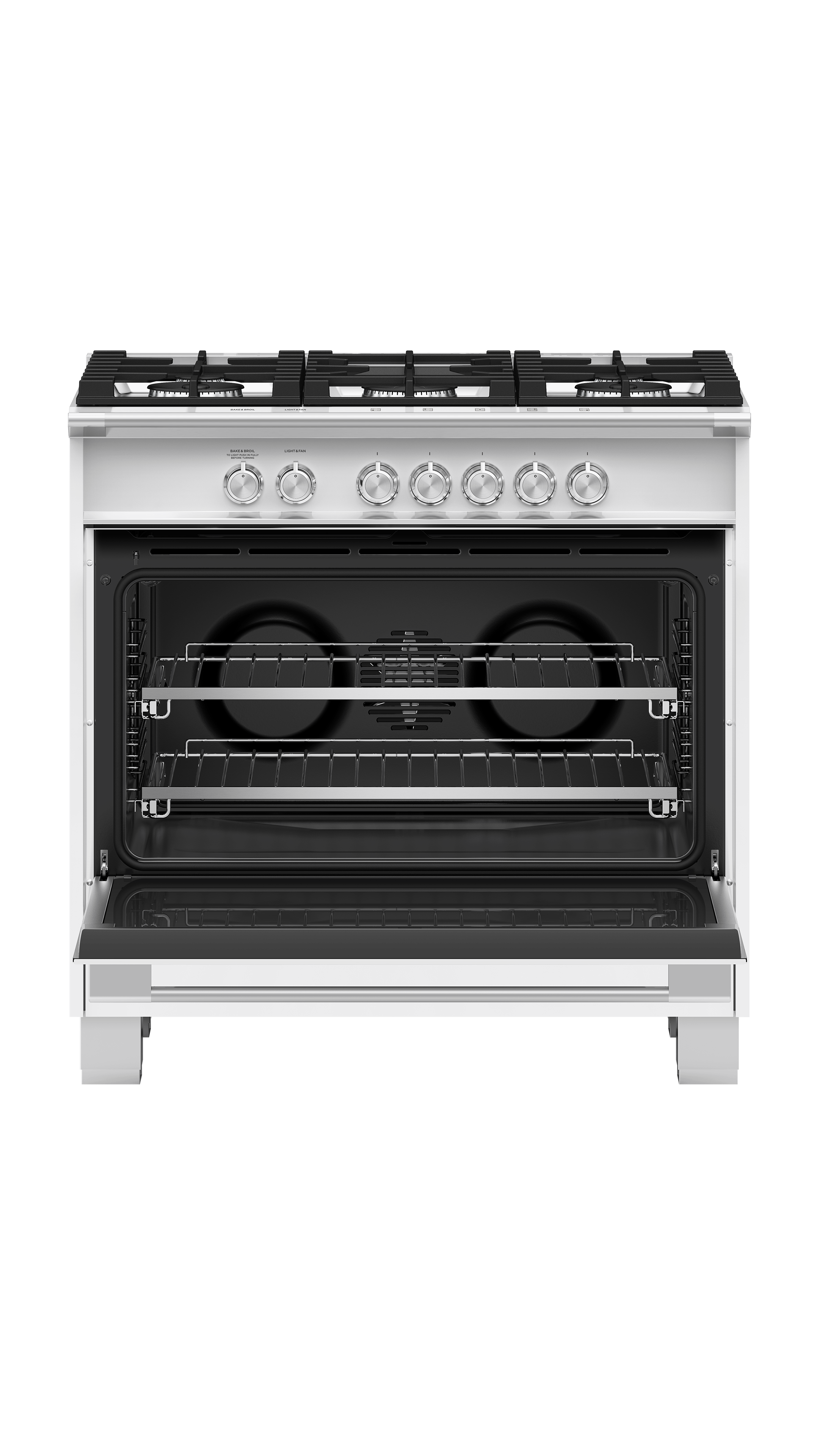Fisher and Paykel Gas Range, 36", 5 Burners
