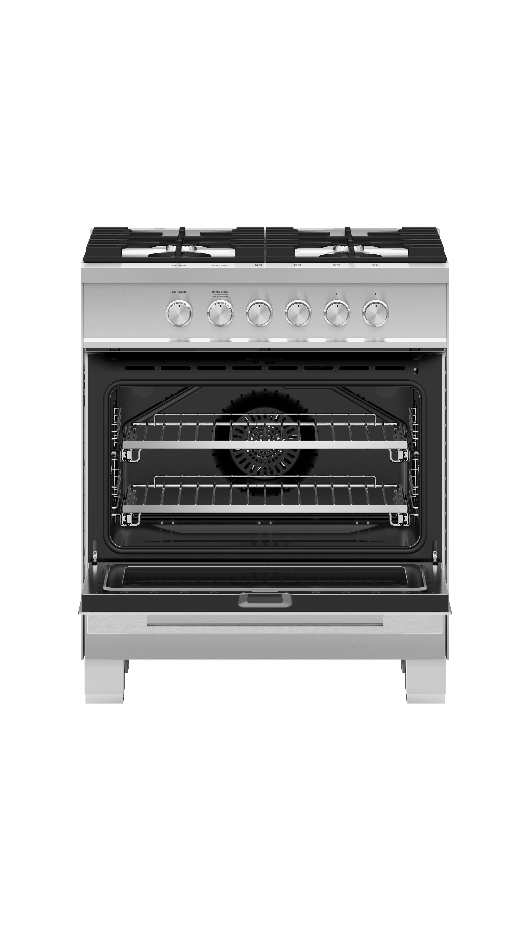 Fisher and Paykel Gas Range, 30"