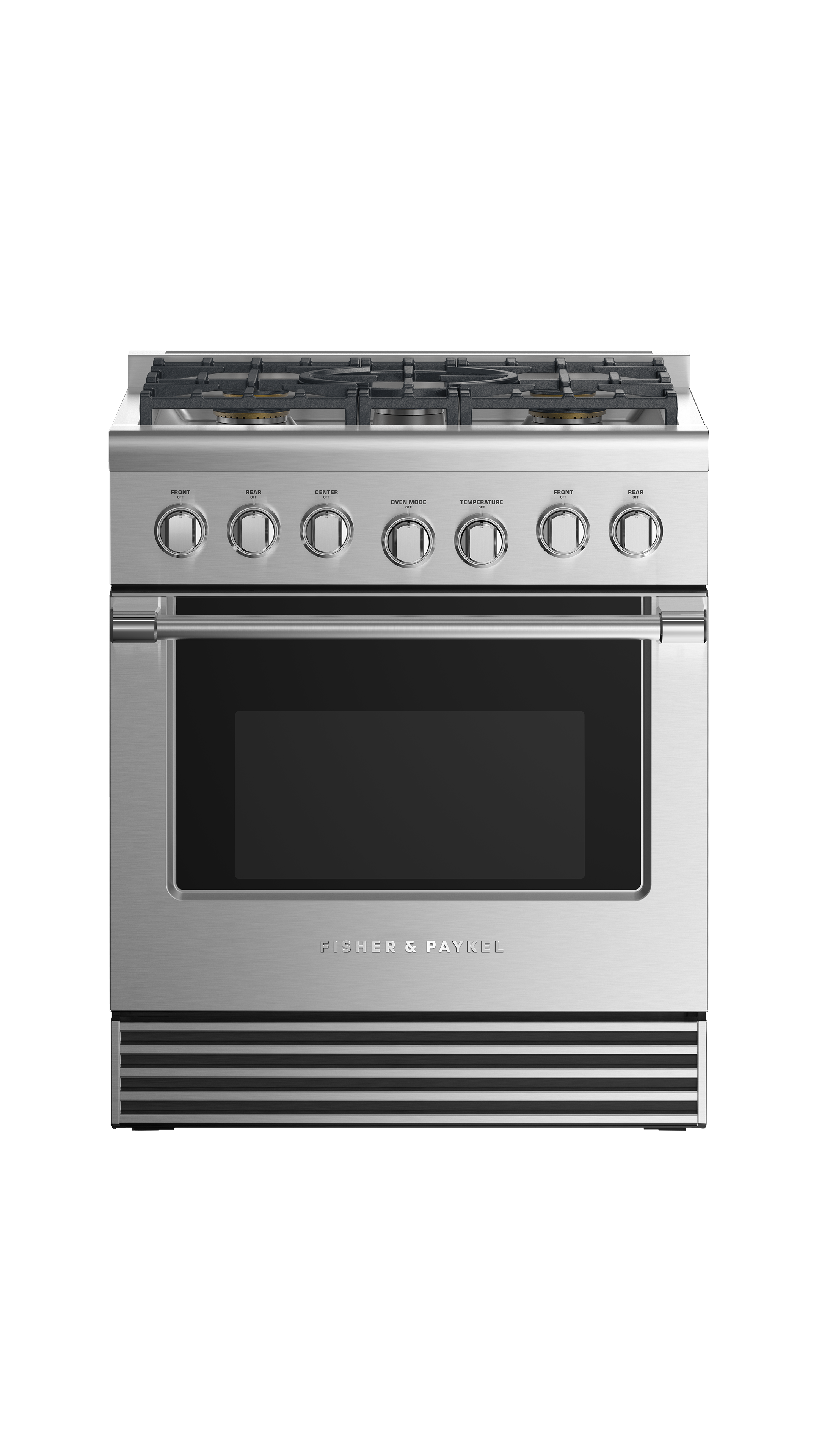 Fisher and Paykel Dual Fuel Range, 30", 5 Burners