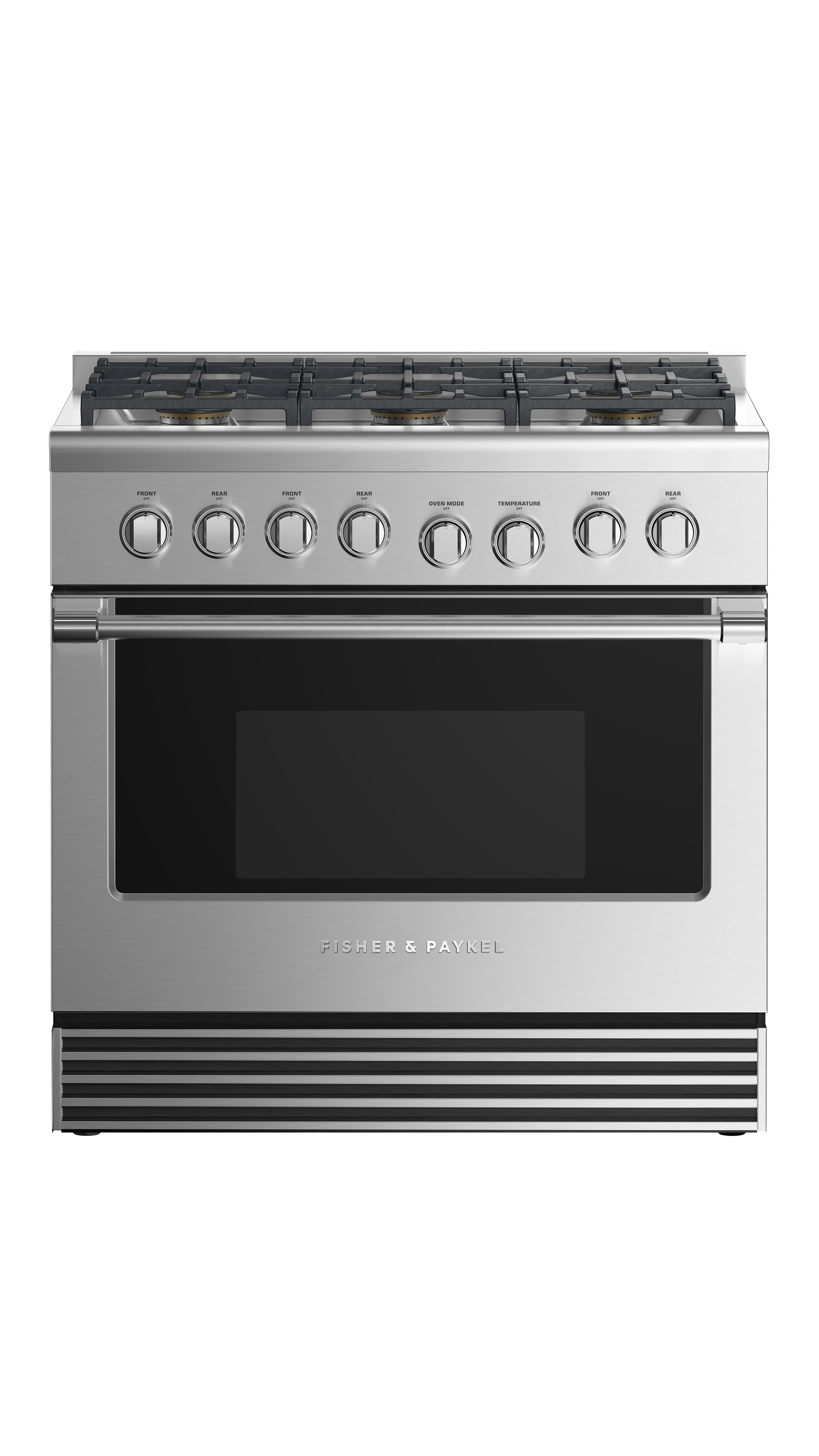 Fisher and Paykel Dual Fuel Range, 36", 6 Burners