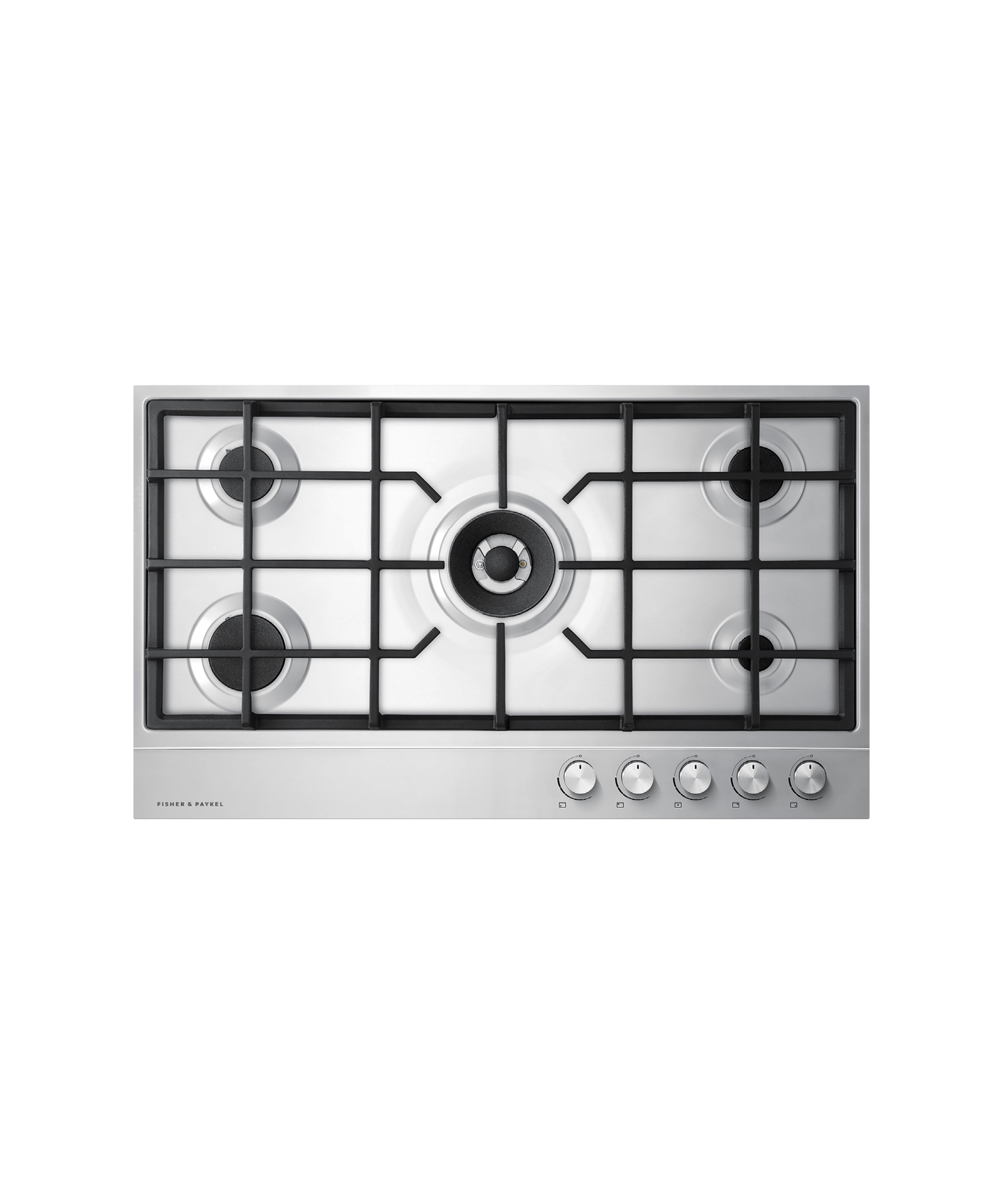 Fisher and Paykel Gas on Steel Cooktop, 36"
