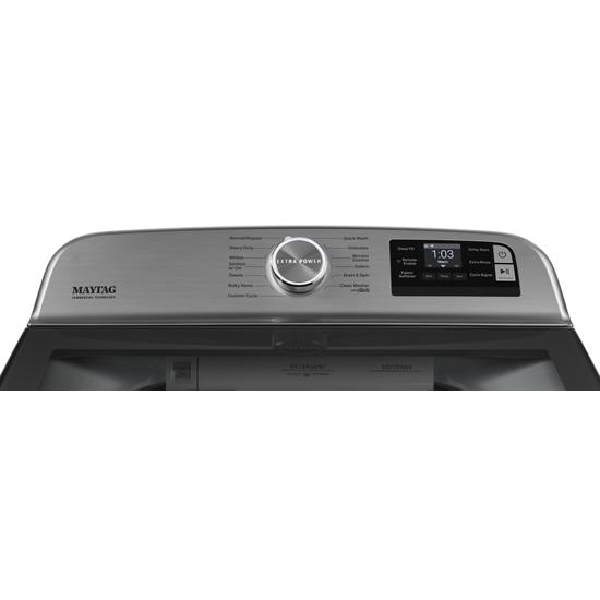 Model: MVW7230HW - USED  | Maytag Smart Top Load Washer with Extra Power Button - 5.2 cu. ft.