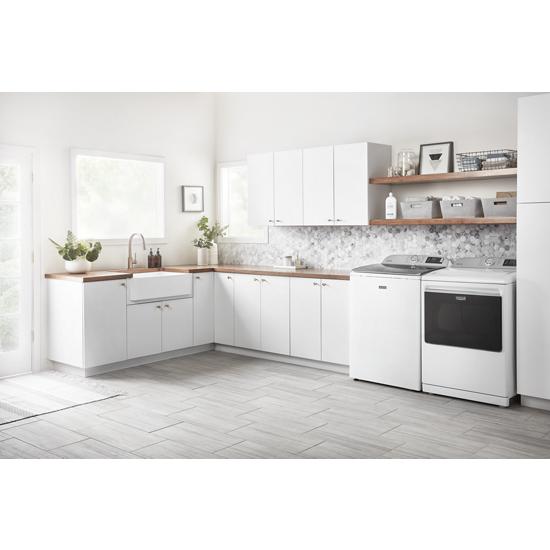 Model: MVW7230HW - USED  | Maytag Smart Top Load Washer with Extra Power Button - 5.2 cu. ft.