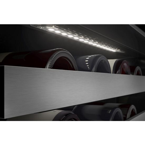 KitchenAid KUWL314KSS 24" Undercounter Wine Cellar with Glass Door