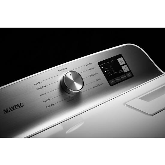 Maytag MED6200KW2 Top Load Electric Dryer with Moisture Sensing