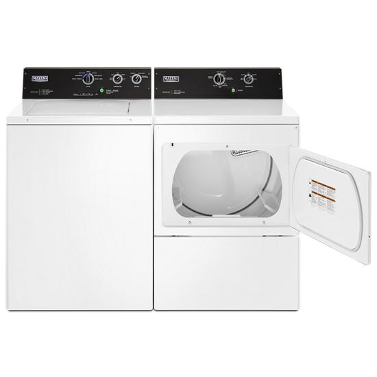 Model: MEDP575GW | Maytag 7.4 cu. ft. Commercial-Grade Residential Electric Dryer