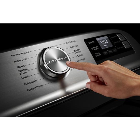 Model: MVW7230HC-2 | Maytag Smart Top Load Washer with Extra Power Button - 5.2 cu. ft.
