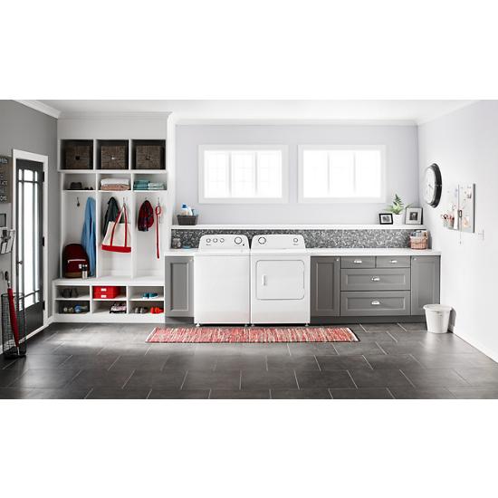 Model: NGD4655EW-USED | Amana 6.5 cu. ft. Gas Dryer with Wrinkle Prevent Option