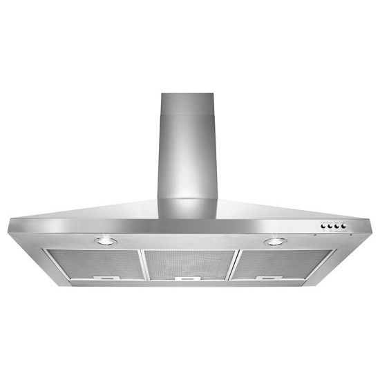 Model: WVW53UC6FS | Unbranded 36" Contemporary Stainless Steel Wall Mount Range Hood