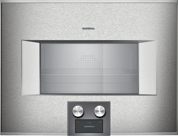 Model: BS474612 | Gaggenau 400 series, combi-steam oven, 24'', door hinge: right, Stainless steel behind glass