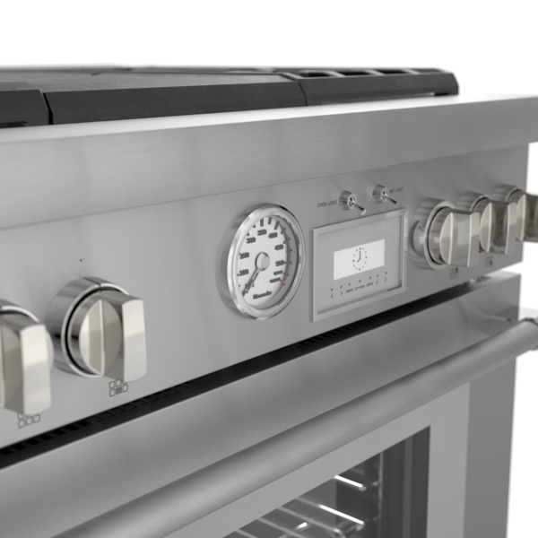 36-Inch Pro Grand® Commercial Depth Gas Range with Grill