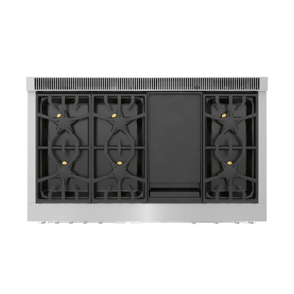 Model: PRD48WDSGU | Thermador Dual Fuel Professional Range, 48'' Pro Grand® Commercial Depth