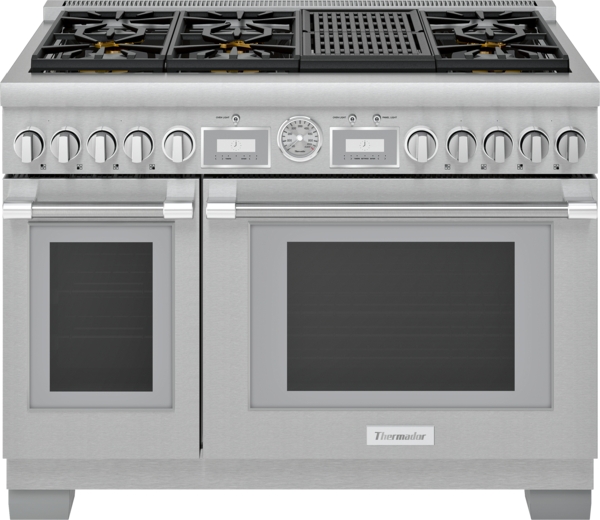 48-Inch Pro Grand® Commercial Depth Gas Range with Grill