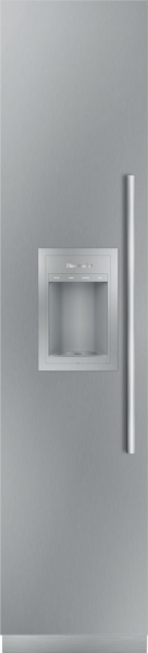 18 INCH BUILT IN FREEZER COLUMN WITH ICE & WATER DISPENSER, LEFT SWING