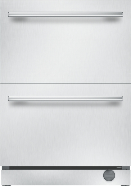 24-Inch Under-Counter Double Drawer Refrigerator/Freezer