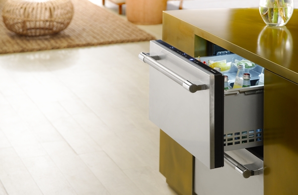 24-Inch Under-Counter Double Drawer Refrigerator/Freezer